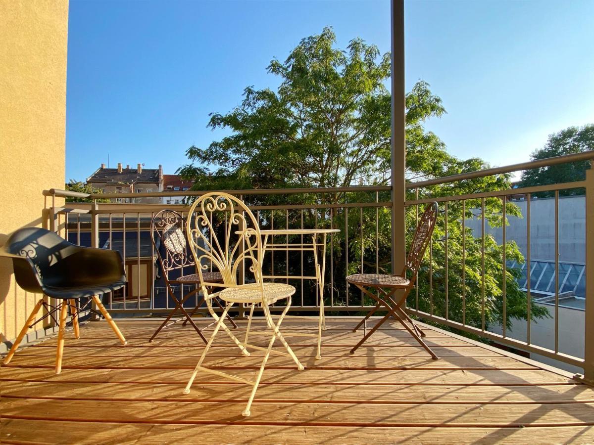 Leipzig-Suites No.12 4 Zimmer Apartment Und Balkon Экстерьер фото