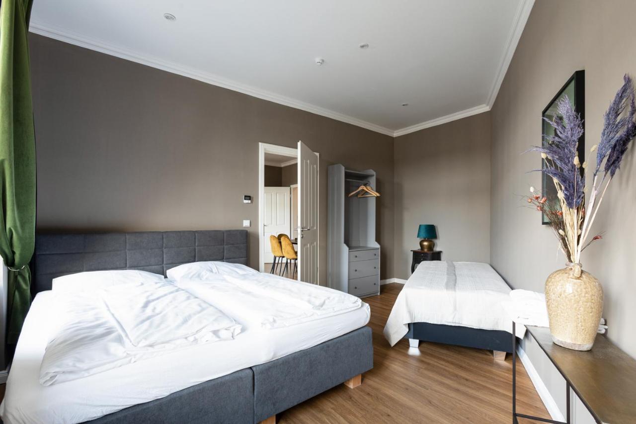 Leipzig-Suites No.12 4 Zimmer Apartment Und Balkon Экстерьер фото